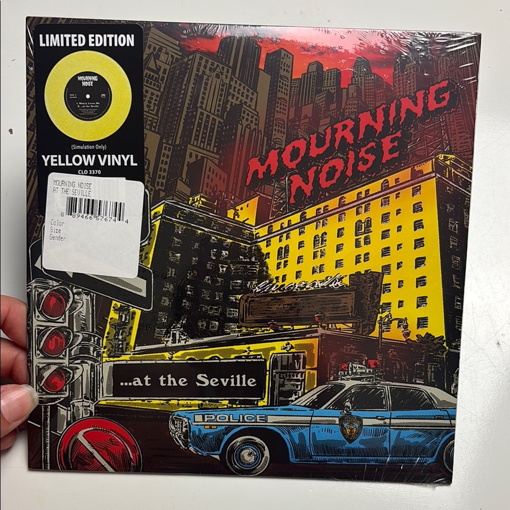 At the Seville by‎ Mourning Noise yellow vinyl clo 3370